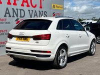 USED 2016 16 AUDI Q3 2.0 TDI S line Plus SUV 5dr Diesel Manual quattro Euro 6 (s/s) (184 ps) PARKING SENSORS !!!