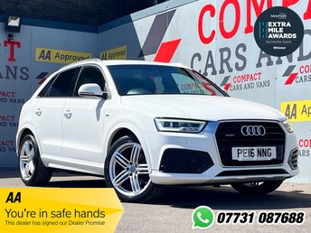 2016 AUDI Q3 2.0 TDI S line Plus SUV 5dr Diesel Manual quattro Euro 6 (s/s) (184 ps) &pound;9995.00