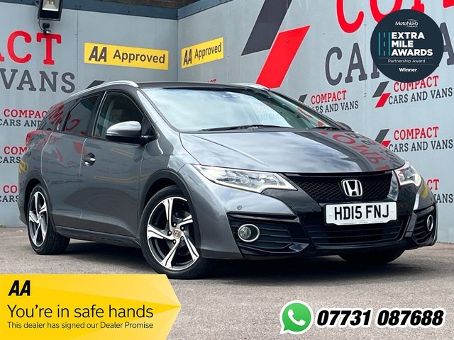 View our Honda Civic 1.6 i-DTEC EX Plus Tourer 5dr Diesel Manual Euro 5 (s/s) (120 ps)