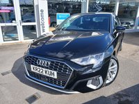 USED 2022 22 AUDI A3 1.4 TFSIe 40 Sport Sportback 5dr Petrol Plug-in Hybrid S Tronic Euro 6 (s/s) 13kWh (204 ps) 