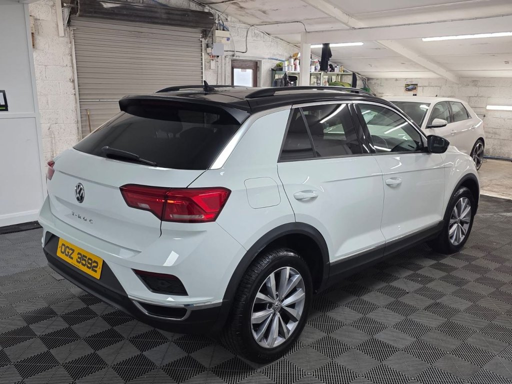 USED 2019 VOLKSWAGEN T-ROC 1.0 TSI GPF Design SUV 5dr Petrol Manual Euro 6 (s/s) (115 ps) SATNAV -  Cruise Control