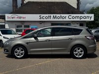 USED 2017 17 FORD S-MAX 2.0 TDCi Titanium MPV 5dr Diesel Manual Euro 6 (s/s) (150 ps) Panoramic fixed glass roof, Nav, parking sensors with parking assistance