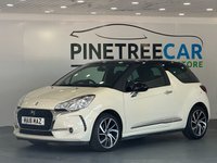 USED 2018 18 DS AUTOMOBILES DS 3 1.2 PureTech Parthenon Cream Hatchback 3dr Petrol Manual Euro 6 (s/s) (110 ps) 