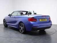 USED 2018 18 BMW 2 SERIES 1.5 218i M Sport Convertible 2dr Petrol Auto Euro 6 (s/s) (136 ps) HISTORY+SAT NAV+HEATED SEATS