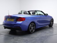 USED 2018 18 BMW 2 SERIES 1.5 218i M Sport Convertible 2dr Petrol Auto Euro 6 (s/s) (136 ps) HISTORY+SAT NAV+HEATED SEATS