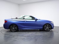 USED 2018 18 BMW 2 SERIES 1.5 218i M Sport Convertible 2dr Petrol Auto Euro 6 (s/s) (136 ps) HISTORY+SAT NAV+HEATED SEATS
