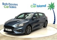 USED 2019 19 FORD FOCUS 1.5 EcoBlue ST-Line Hatchback 5dr Diesel Manual Euro 6 (s/s) (120 ps) Attractive Chrome Blue Focus with SATNAV, Privacy Glass, Rock Metal Alloys, Parking Sensors & 65000 Miles, Great Service History