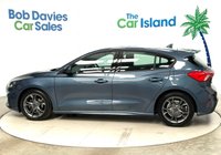 USED 2019 19 FORD FOCUS 1.5 EcoBlue ST-Line Hatchback 5dr Diesel Manual Euro 6 (s/s) (120 ps) Attractive Chrome Blue Focus with SATNAV, Privacy Glass, Rock Metal Alloys, Parking Sensors & 65000 Miles, Great Service History