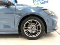 USED 2019 19 FORD FOCUS 1.5 EcoBlue ST-Line Hatchback 5dr Diesel Manual Euro 6 (s/s) (120 ps) Attractive Chrome Blue Focus with SATNAV, Privacy Glass, Rock Metal Alloys, Parking Sensors & 65000 Miles, Great Service History