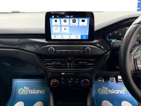 USED 2019 19 FORD FOCUS 1.5 EcoBlue ST-Line Hatchback 5dr Diesel Manual Euro 6 (s/s) (120 ps) Attractive Chrome Blue Focus with SATNAV, Privacy Glass, Rock Metal Alloys, Parking Sensors & 65000 Miles, Great Service History