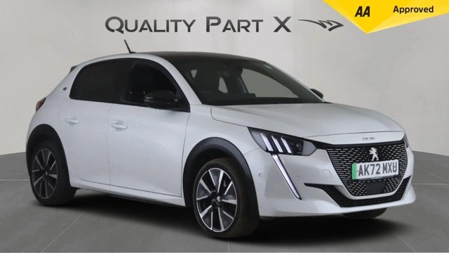 View our Peugeot E-208 50kWh GT Auto 5dr (7kW Charger)