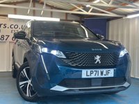 USED 2022 PEUGEOT 3008 1.2 PureTech GT SUV 5dr Petrol Manual Euro 6 (s/s) (130 ps)1 OWNER FROM NEW+FSH+HALF LEATHER SEATS+PARK CONTROL+NAV+PRIVACY+CLIMATE+CRUISE+BLUETOOTH+MEDIA+APPS+18
