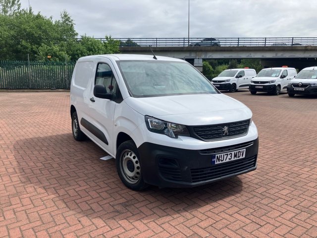 2023 PEUGEOT PARTNER 1.5 BlueHDi 1000 Professional Premium + Standard Panel Van 5dr Diesel Manual SWB Euro 6 (s/s) (100 bhp)(NU73 WDV) EURO 6 &pound;11400.00