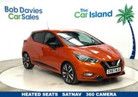 USED 2017 67 NISSAN MICRA 0.9 IG-T Tekna Hatchback 5dr Petrol Manual Euro 6 (s/s) (90 ps) Great Spec One Owner Car With SATNAV, CARPLAY, 360 Camera, Privacy Glass, Bose Sounds, Heated Seats, only 34000 Miles & Great Service History