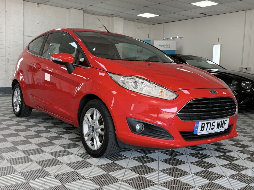 USED 2015 15 FORD FIESTA 1.25 Zetec Hatchback 3dr Petrol Manual Euro 6 (82 ps) 
