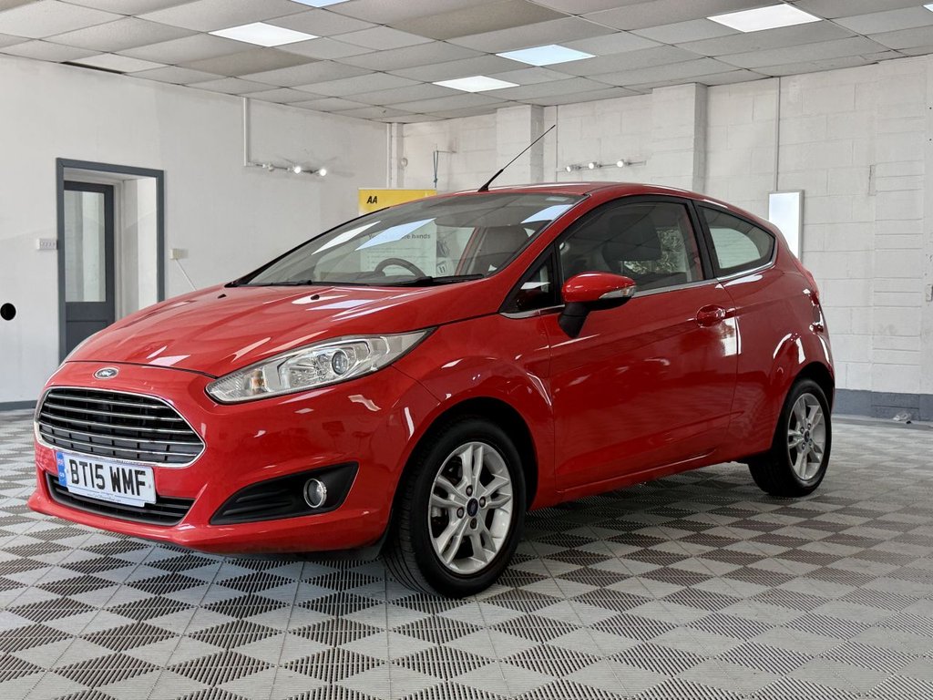 USED 2015 15 FORD FIESTA 1.25 Zetec Hatchback 3dr Petrol Manual Euro 6 (82 ps) 