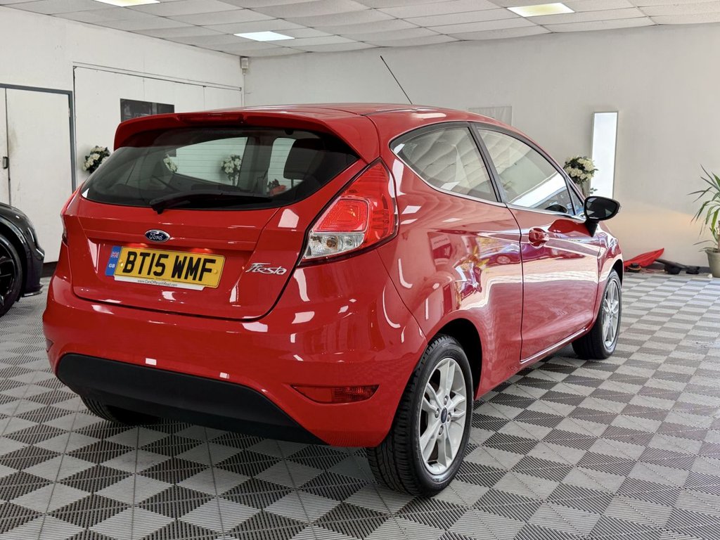 USED 2015 15 FORD FIESTA 1.25 Zetec Hatchback 3dr Petrol Manual Euro 6 (82 ps) 