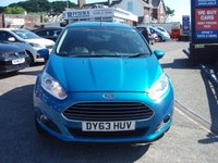USED 2013 63 FORD FIESTA 1.0T EcoBoost Zetec Hatchback 5dr Petrol Manual Euro 5 (s/s) (100 ps) 