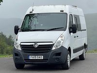 USED 2019 19 VAUXHALL MOVANO 2.3 CDTi 3500 Panel Van 5dr Diesel Manual FWD L2 H2 Euro 6 (110 ps) Welfare Mess Van, Diesel Heater, Aircon