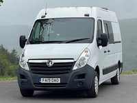 USED 2019 19 VAUXHALL MOVANO 2.3 CDTi 3500 Panel Van 5dr Diesel Manual FWD L2 H2 Euro 6 (110 ps) Welfare Mess Van, Diesel Heater, Aircon