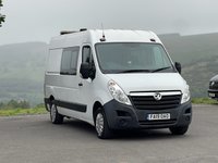 USED 2019 19 VAUXHALL MOVANO 2.3 CDTi 3500 Panel Van 5dr Diesel Manual FWD L2 H2 Euro 6 (110 ps) Welfare Mess Van, Diesel Heater, Aircon
