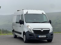 USED 2019 19 VAUXHALL MOVANO 2.3 CDTi 3500 Panel Van 5dr Diesel Manual FWD L2 H2 Euro 6 (110 ps) Welfare Mess Van, Diesel Heater, Aircon