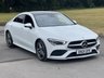 USED 2021 21 MERCEDES-BENZ CLA 1.3 CLA180 AMG Line (Premium Plus 2) Coupe 4dr Petrol 7G-DCT Euro 6 (s/s) (136 ps) SAT NAV & PANORAMIC GLASS ROOF