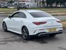 USED 2021 21 MERCEDES-BENZ CLA 1.3 CLA180 AMG Line (Premium Plus 2) Coupe 4dr Petrol 7G-DCT Euro 6 (s/s) (136 ps) SAT NAV & PANORAMIC GLASS ROOF
