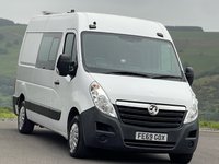 USED 2019 69 VAUXHALL MOVANO 2.3 CDTi 3500 Panel Van 5dr Diesel Manual FWD L2 H2 Euro 6 (110 ps) Welfare Mess Van, Diesel Heater, Aircon