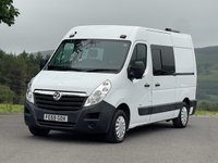 USED 2019 69 VAUXHALL MOVANO 2.3 CDTi 3500 Panel Van 5dr Diesel Manual FWD L2 H2 Euro 6 (110 ps) Welfare Mess Van, Diesel Heater, Aircon