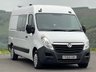 USED 2019 69 VAUXHALL MOVANO 2.3 CDTi 3500 Panel Van 5dr Diesel Manual FWD L2 H2 Euro 6 (110 ps) Welfare Mess Van, Diesel Heater, Aircon