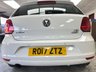 USED 2017 17 VOLKSWAGEN POLO 1.2 TSI BlueMotion Tech Match Edition Hatchback 5dr Petrol Manual Euro 6 (s/s) (90 ps) Match Edition Spec