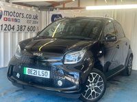 USED 2021 21 SMART FORFOUR 17.6kWh Exclusive Hatchback 5dr Electric Auto (22kW Charger) (82 ps)+2 KEYS+1 OWNER FROM NEW+ALLOYS+HISTORY+PARK CONTROL WITH CAMERA+PANORAMIC SUNROOF+PRIVACY+AIRCON+FULL LEATHER SEATS+BLUETOOTH+MEDIA+APPS+USB+DAB+CRUISE+CLIMATE+HEATED SEATS+ 2 KEYS+1 OWNER FROM NEW+ALLOYS+HISTORY+PARK CONTROL WITH CAMERA+PANORAMIC SUNROOF+PRIVACY+AIRCON+FULL LEATHER SEATS+BLUETOOTH+MEDIA+APPS+USB+DAB+CRUISE+CLIMATE+HEATED SEATS+HPI CLEAR