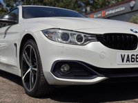 USED 2017 66 BMW 4 SERIES 2.0 420i Sport Coupe 2dr Petrol Manual Euro 6 (s/s) (184 ps) HEATED LEATHER | REAR CAM