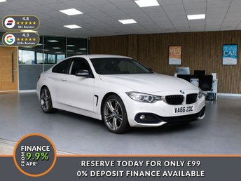 2017 BMW 4 SERIES 2.0 420i Sport Coupe 2dr Petrol Manual Euro 6 (s/s) (184 ps) &pound;8990.00