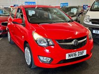 2016 VAUXHALL VIVA 1.0i SE Hatchback 5dr Petrol Manual Euro 6 (a/c) (75 ps)