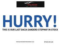 USED 2016 16 DACIA SANDERO STEPWAY 0.9 TCe Laureate Hatchback 5dr Petrol Manual Euro 6 (s/s) (90 ps) ULEZ COMPLIANT