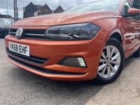 USED 2018 68 VOLKSWAGEN POLO 1.0 TSI SE Hatchback 5dr Petrol Manual Euro 6 (s/s) (95 ps) RESERVE THIS CAR FOR &pound;99 TODAY