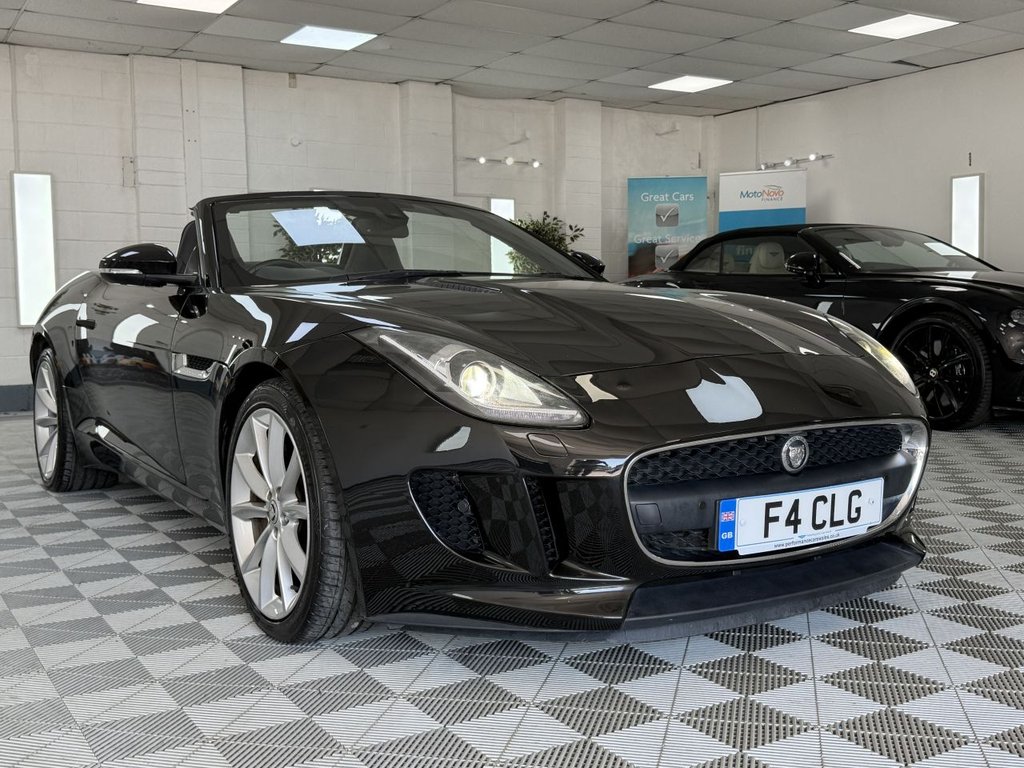 USED 2014 F JAGUAR F-TYPE 3.0 V6 Convertible 2dr Petrol Auto Euro 5 (s/s) (340 ps) 
