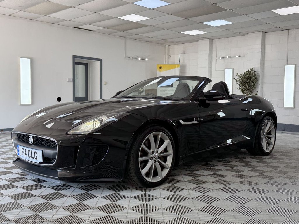 USED 2014 F JAGUAR F-TYPE 3.0 V6 Convertible 2dr Petrol Auto Euro 5 (s/s) (340 ps) 