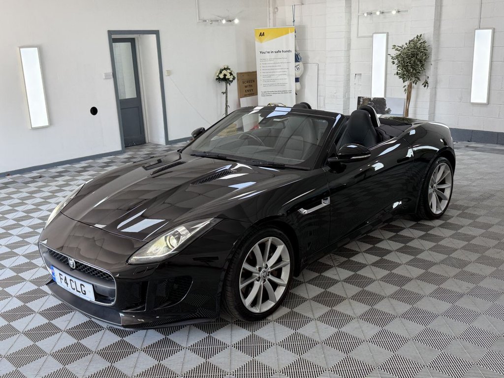 USED 2014 F JAGUAR F-TYPE 3.0 V6 Convertible 2dr Petrol Auto Euro 5 (s/s) (340 ps) 