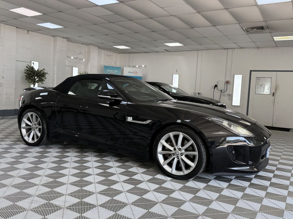 USED 2014 F JAGUAR F-TYPE 3.0 V6 Convertible 2dr Petrol Auto Euro 5 (s/s) (340 ps) 
