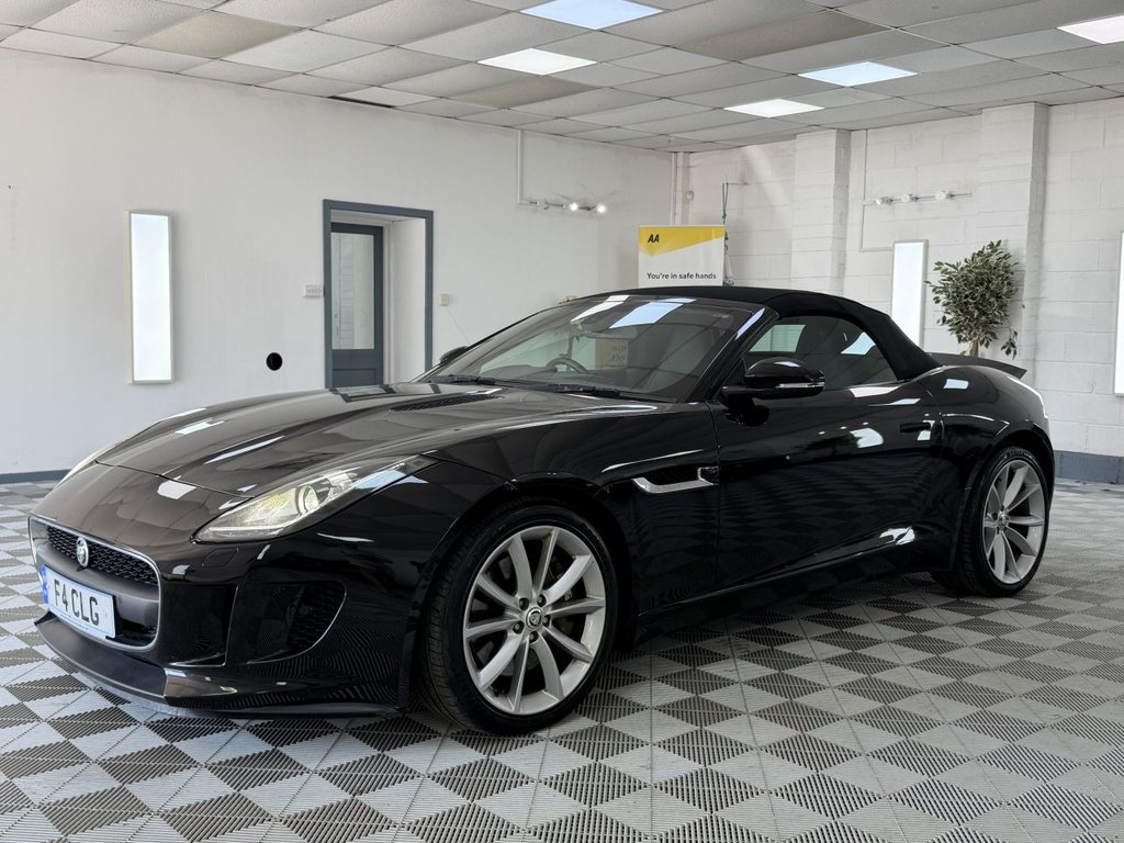 USED 2014 F JAGUAR F-TYPE 3.0 V6 Convertible 2dr Petrol Auto Euro 5 (s/s) (340 ps) 