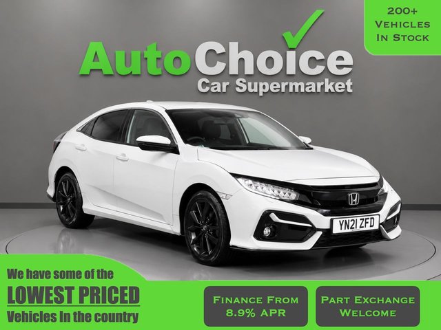 View our Honda Civic range