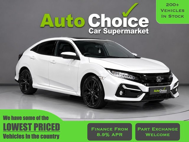 View our Honda Civic 1.0 VTEC Turbo EX Hatchback 5dr Petrol CVT Euro 6 (s/s) (126 ps) in Blackburn