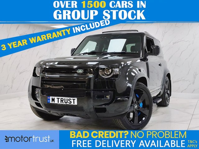 View our Land Rover Defender 5.0 P525 V8 SUV 3dr Petrol Auto 4WD Euro 6 (s/s) (525 ps)