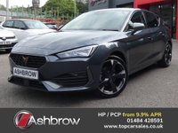USED 2024 24 CUPRA LEON 1.5 TSI V1 5d 150 S/S SAT NAV, DIGITAL COCKPIT, 18 INCH ALLOYS, APPLE CARPLAY & ANDROID AUTO, REAR VIEW CAMERA, PARK PILOT FRONT/REAR & SIDE, PARK ASSIST, DAB RADIO, BLUETOOTH, ADAPTIVE CRUISE CONTROL, LANE ASSIST, WIRELESS PHONE CHARGER, DRIVE PROFILE, 3 ZONE CLIMATE CONTROL, MANUAL 6 SPEED, FULL LED HEADLIGHTS WITH DAYTIME RUNNING LIGHTS, FLAT BOTTOM MFSW, POWER FOLDING MIRRORS, AUTO LIGHTS & WIPERS, VOICE CONTROL, KEYLESS ENTRY & START, PART LEATHER INTERIOR, 4x USB C PORTS, 1 OWNER FROM NEW, SERVICE HISTORY