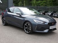 USED 2024 24 CUPRA LEON 1.5 TSI V1 5d 150 S/S SAT NAV, DIGITAL COCKPIT, 18 INCH ALLOYS, APPLE CARPLAY & ANDROID AUTO, REAR VIEW CAMERA, PARK PILOT FRONT/REAR & SIDE, PARK ASSIST, DAB RADIO, BLUETOOTH, ADAPTIVE CRUISE CONTROL, LANE ASSIST, WIRELESS PHONE CHARGER, DRIVE PROFILE, 3 ZONE CLIMATE CONTROL, MANUAL 6 SPEED, FULL LED HEADLIGHTS WITH DAYTIME RUNNING LIGHTS, FLAT BOTTOM MFSW, POWER FOLDING MIRRORS, AUTO LIGHTS & WIPERS, VOICE CONTROL, KEYLESS ENTRY & START, PART LEATHER INTERIOR, 4x USB C PORTS, 1 OWNER FROM NEW, SERVICE HISTORY