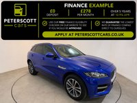 USED 2018 J JAGUAR F-PACE 2.0 D180 R-Sport SUV 5dr Diesel Auto Euro 6 (s/s) (180 ps) 1 Owner/ Jaguar Service History