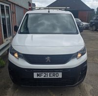 USED 2021 21 PEUGEOT PARTNER 1.5 BlueHDi 1000 Professional Standard Panel Van 5dr Diesel Manual SWB Euro 6 (100 bhp) 5 SERVICE STAMPS, AIR CON